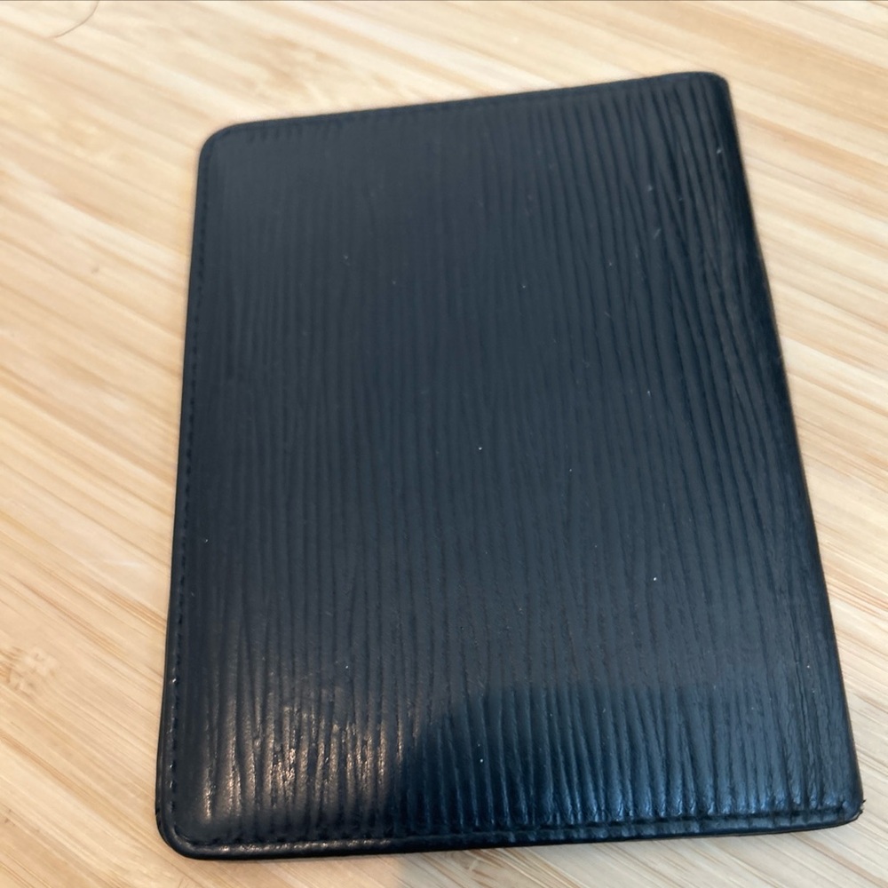 Louis Vuitton Vintage Black Epi Leather ID Case Or Card Holder - Picture 10 of 10